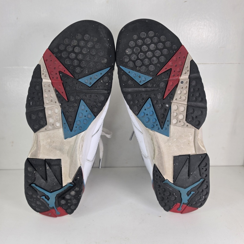 Size 11.5 - Air Jordan 7 Orion Retro Sneaker Shoes 2010 White 304775-105 No Box - Picture 7 of 9